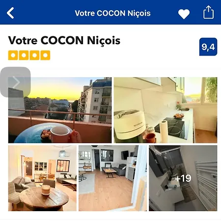 アパート Votre Cocon Nicois